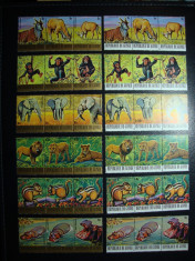 GUINEEA 1977 SERIE FAUNA MNH foto