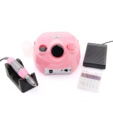 Pilă electrică manichiură și pedichiură BEE NAILS, 202D, cu display, 65w, 45000 rpm, roz