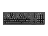 Tastatura Natec Trout Slim, USB, Negru