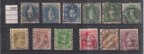 Switzerland 1907 Helvetia, lot, used M.091, Stampilat
