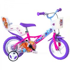 Bicicleta pentru copii Winx DB-124RL-WX7 Dino Bikes, 12 inch