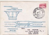 bnk fil Plic ocazional Inaugurarea canalului Dunare-Marea Neagra - Cernavoda 1984
