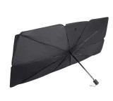 Parasolar Auto Pliabil, pentru Masina, Umbrela, 130 x 75 cm, Rezistent UV, Oem