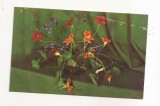 FA106 -Carte Postala- RUSIA - Flower Composition - Artist M. Vakhromeeva, necirculata 1974