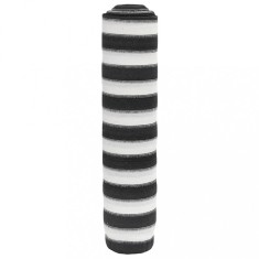 Plasa protectie intimitate antracit/alb 1,8x25 m HDPE 75 g/m&amp;sup2; foto