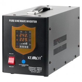 Ups centrale termice sinus pur 1500va/1050w 24v kemot foto