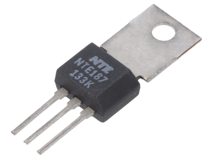Rezistor PNP 60V 3A TO202-3
