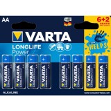 Baterie Varta Longlife Power AA, 6+2 buc