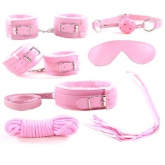 Set BDSM 7 Piese Love Me!, Pink, Guilty Toys