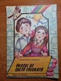 Carte pentru copii orasul de creta colorata - din anul 1986
