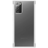 Galaxy Note 20; Clear Protective Cover; White