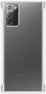 Galaxy Note 20; Clear Protective Cover; White foto