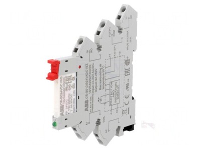 Releu Intermediar SPDT 24V pentru Șină DIN foto