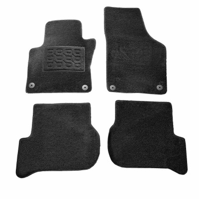 Covorase mocheta Vw Golf Plus 2003-prezent, Negre, set de 4 Buc. AutoDrive ProParts foto