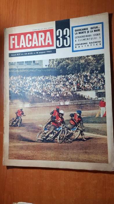 flacara 14 august 1965-art. despre albinele din sadova,oltenia.dirt-trackul