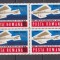 AVIONUL CU REACTIE HENRI COANDA LP. 750 MNH