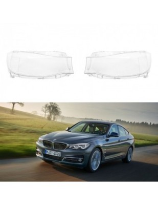 Set 2 sticle faruri pentru BMW Seria 3 GT F34 Non Facelift (2013 - 2015) foto