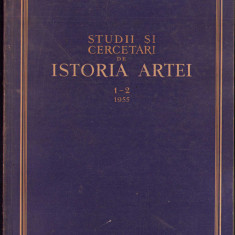 HST C6649 Studii și cercetări de istoria artei 1-2/1955