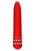 Vbrator clasic elegant Diamond Superbe Vibe, Red (15.5cm)