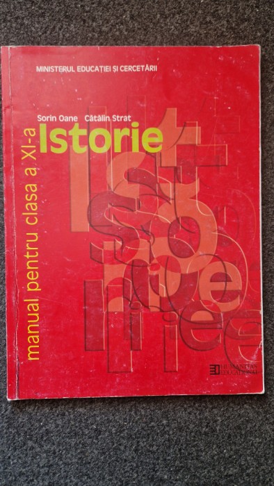 ISTORIE MANUAL PENTRU CLASA A XI-A - Oane, Ochescu