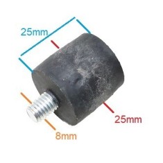 Amortizor universal generator, motopompa (cu surub de 8mm)