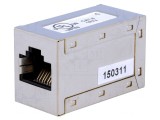 Adaptor Ecranat Cat 6 8P8C, Digitus