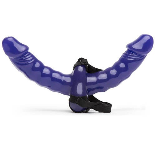 Dildouri duble - Fetish Fantasy Desfatare Dubla Strap-on pentru Ea si Ea sau Ea si El