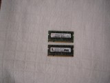 LOT de 2 bucati - memorii laptop Hynix 2GB PC2 6400 DDR2 SODIMM 800MHz (HYMP125S64CP8-S6)