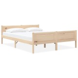 Cumpara ieftin Cadru de pat, 140x200 cm, lemn de pin masiv