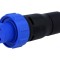 Conector circular mufă mamă PIN 3 fără contacte pe cablu