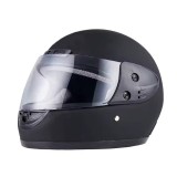 Casca Moto/Scuter Full Face FIXATO, Viziera Detasabila, Marime Universala 59-62cm, Negru Mat