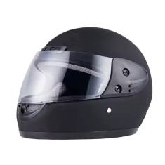 Casca moto/scuter Full face unisex, cu viziera, FIXATO, marime universala 56-62cm, neagra