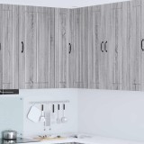 VidaXL Dulap de bucătărie Gri Sonoma 57 x 57 x 100 cm Lemn compozit 885171