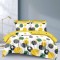 Lenjerie pat dublu,bumbac finet,6 piese,cearceaf normal 220x240cm, cearceaf pilota 200x220cm, 2 fete de perna 50x70, 2 fete de perna 70x70-M349