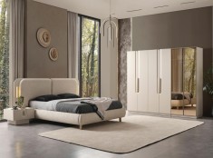 DORMITOR COMPLET MARLO SALTEA+SOMIERA GRATUITE 180x200cm