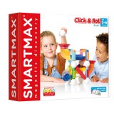 Joc magnetic, Smart Max, Constructii cu bile, 30 piese