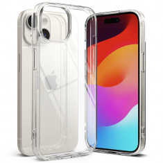 Husa Ringke Fusion pentru Apple iPhone 15 Plus Transparent