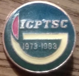 Insigna - ICPTSC 1973-1983
