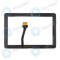 Digitizor pentru afișaj Samsung Galaxy Tab 2 10.1 P5100, P5110, panou tactil negru