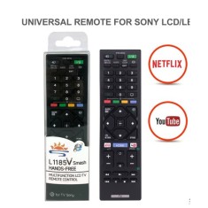 L1185V Telecomanda pentru LED SONY SMART TV 3D echivalentă cu RM-YD092, RM-ED054, RM-ED062