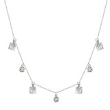 Cumpara ieftin Lantisor argint 925, JW1766, model tip chocher, placat cu rodiu