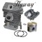 Kit cilindru drujba compatibil Stihl MS 250, 025 Hyway &Oslash; 42.5 mm (Piston placat