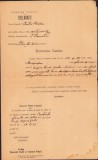 A2656N Declarație taxe comunale, comuna Pitești, 1916