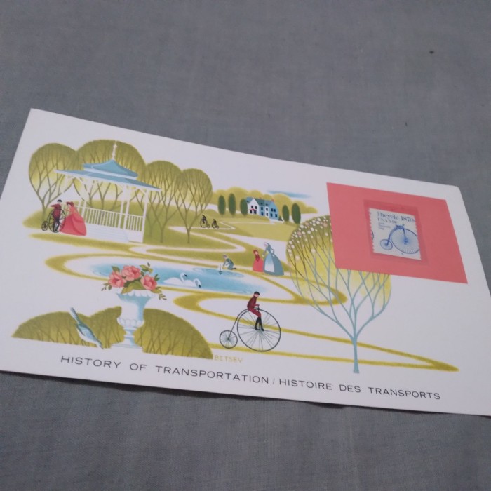 CARD SUVENIR CU TMBRU NESTAMPILAT /E MAI MARE CA CP/ USA