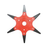 Disc motocoasa cu 6 cutite pliabile din otel 255x25,4 mm Breckner Germany