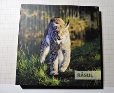 ROMANIA 2018 MONETARIA STATULUI - MEDALIE ARGINT 155g - FLORA SI FAUNA ROMANIEI - RASUL - DOAR 40 EXEMPLARE (334)