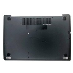 Carcasa inferioara bottom case Laptop, Dell, Inspiron 15 3580, 3581, 3582, 3583, 3584, 3585, 3595, P75F, 00TG41, 0TG41, AP2EM0008A0, neagra, fara slot