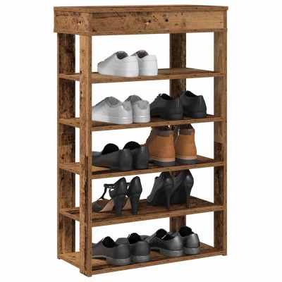 vidaXL Pantofar, Lemn vechi, 60x30x98 cm, lemn compozit 859930 foto