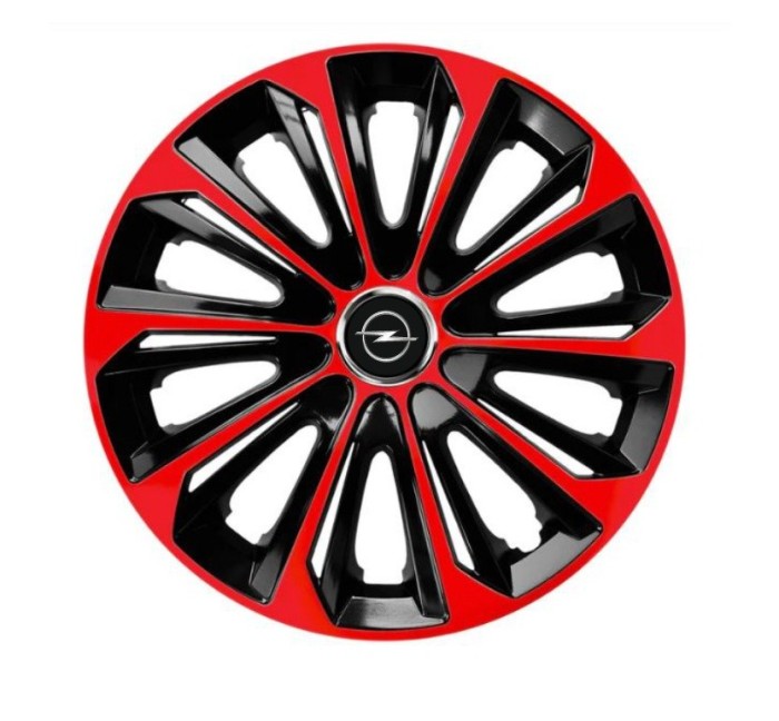 Set 4 capace roti Extra Strong Red R14 pentru gama auto Opel