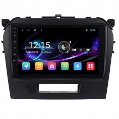 Navigatie Auto Multimedia cu GPS Suzuki Grand Vitara (2016 +), 4 GB RAM + 64 GB ROM, Slot Sim 4G pentru Internet, Carplay, Android, Aplicatii, USB, Wi